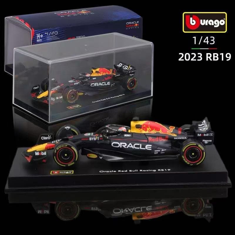 Bburago 1:43 Orcale Red Bull Racing RB19 Max Verstappen No1 4