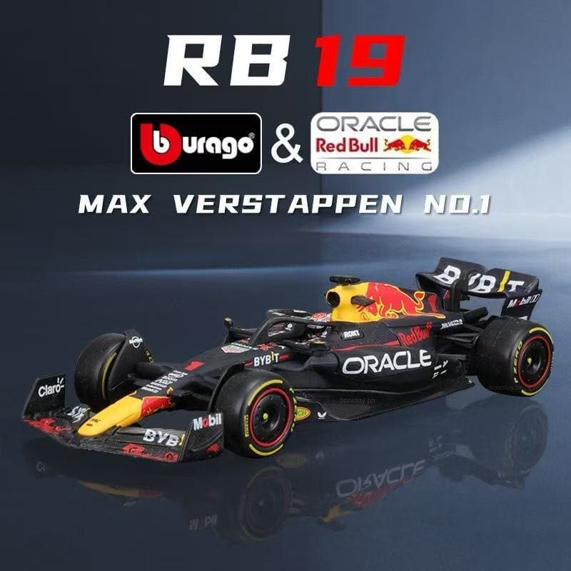 Bburago 1:43 Orcale Red Bull Racing RB19 Max Verstappen No1 2