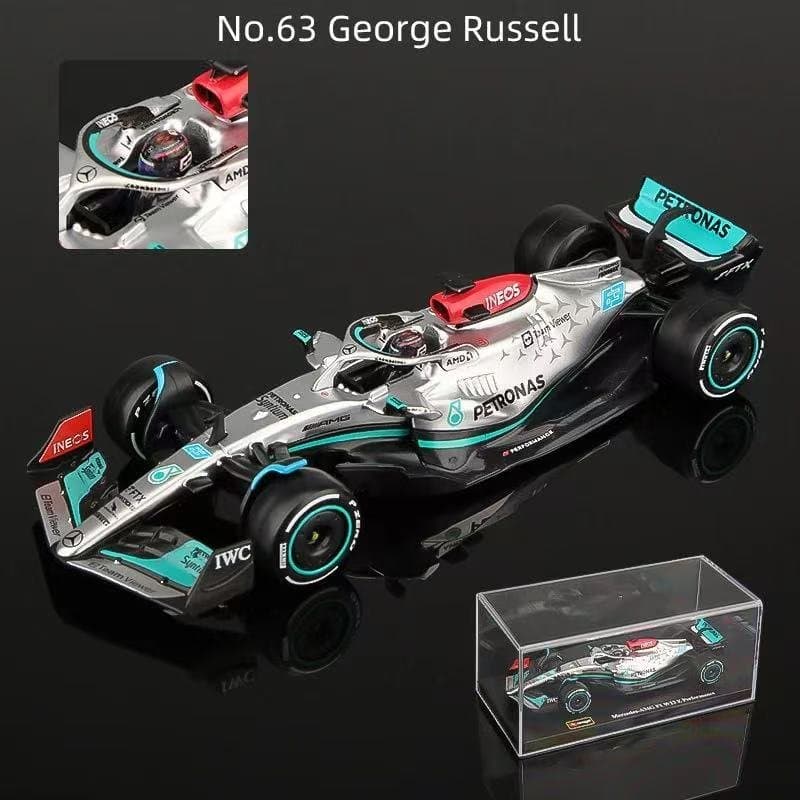 Bburago 1:43 Mercedes AMG W13 E Performance George Russell No63 2