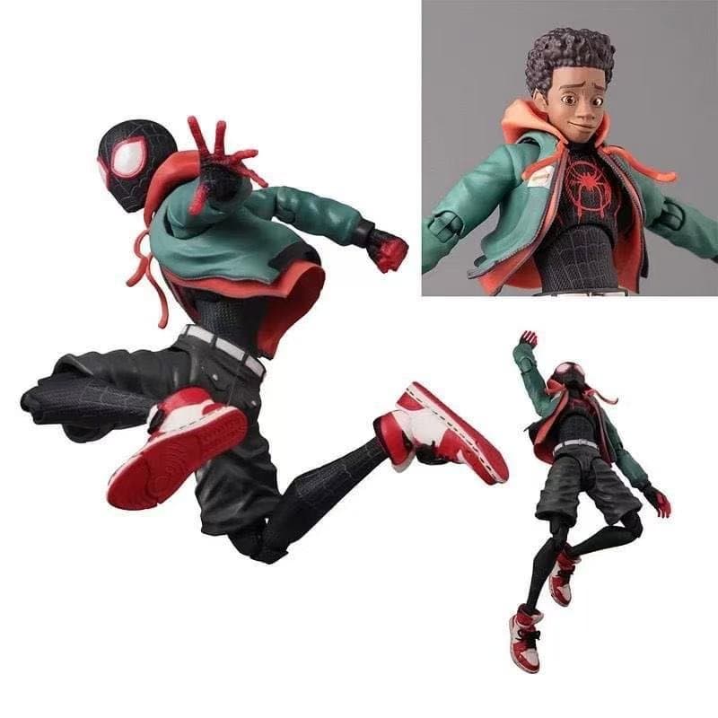 SpiderMɑn: Into The Spider-Verse Miles Morales Sentinel SV 6 inches PVC Action Figure 1