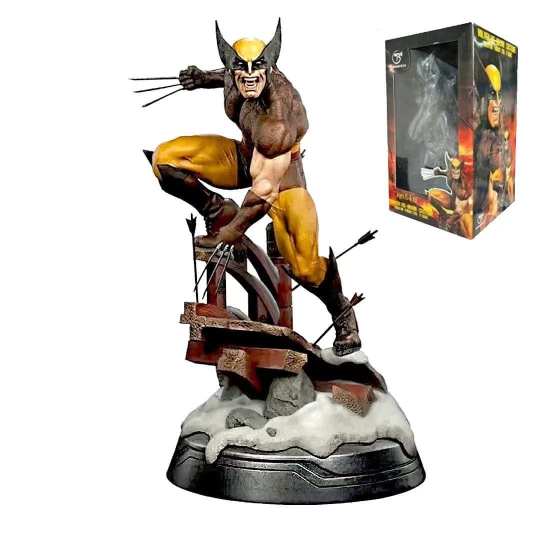 Tianbao Toys Wolverine Brown Costume TM Statue 2