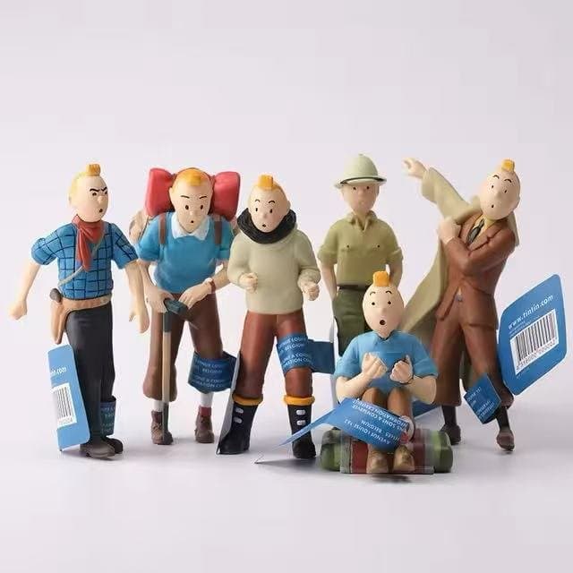 TINTIN 6 in 1 Mini Figures Wave 2 2