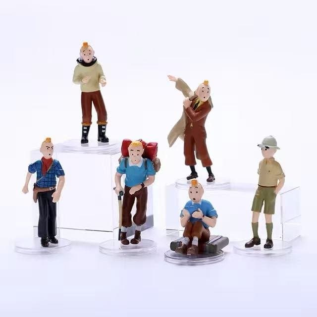 TINTIN 6 in 1 Mini Figures Wave 2 5