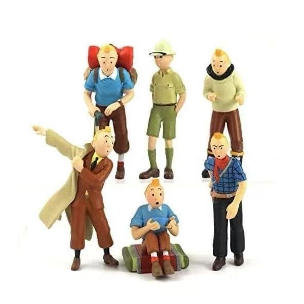 TINTIN 6 in 1 Mini Figures Wave 2 1