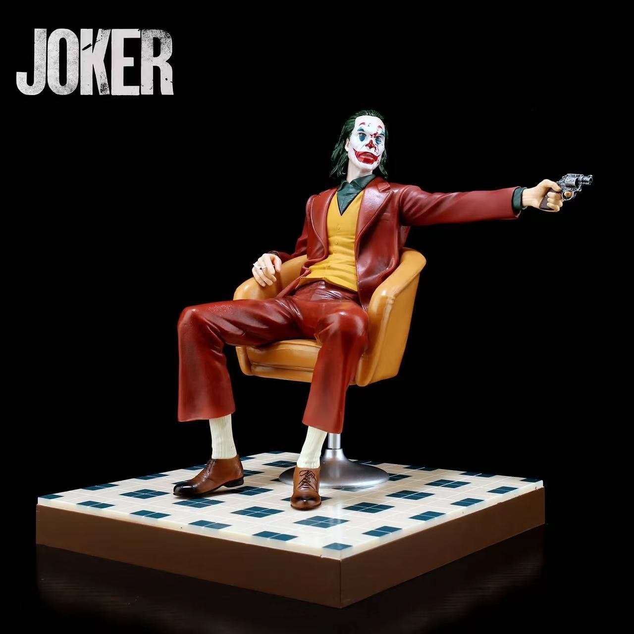 Joaquin Phoenix Joker Sitting Posture Figure ( Movie Edition ) 5