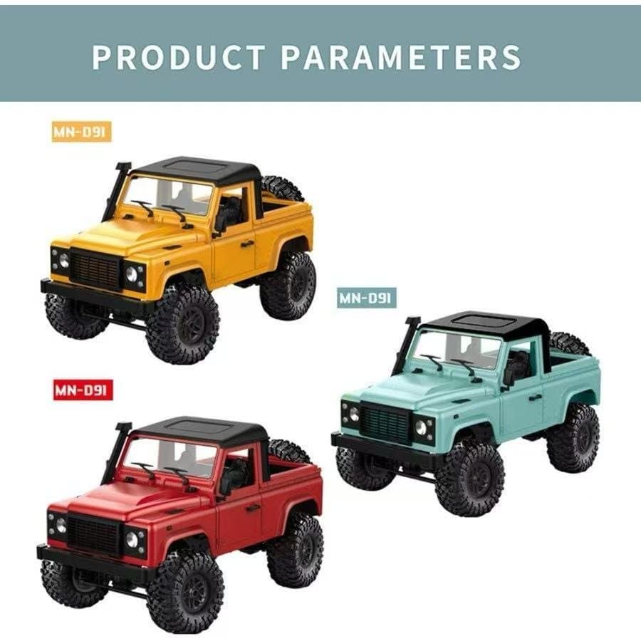 MN Series D91 Landrover Licensed RC Model 1:12 4