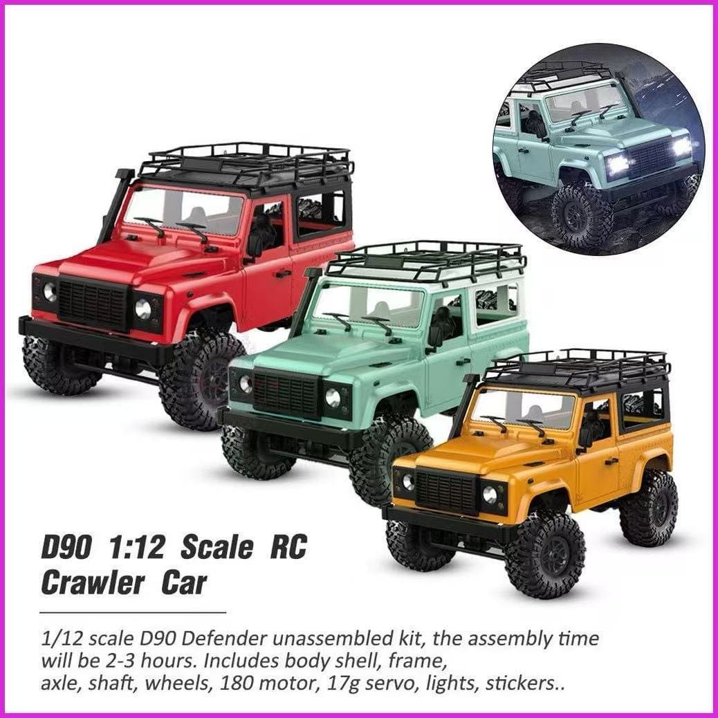MN Series D90 Landrover Licensed RC Model 1:12 2