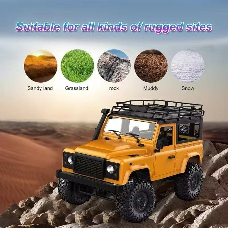 MN Series D90 Landrover Licensed RC Model 1:12 4
