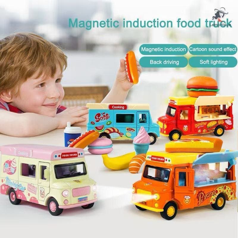 Magnetic Induction Fast Food Truck 1:36 Scale ( Music, Sound & Light ) 2