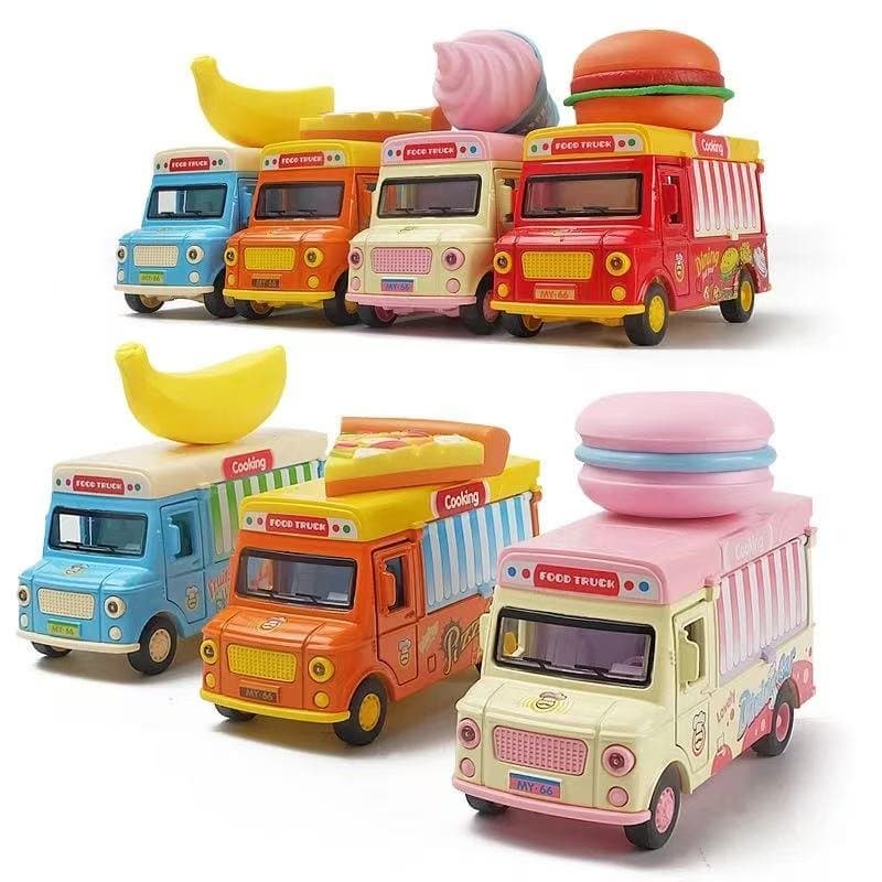 Magnetic Induction Fast Food Truck 1:36 Scale ( Music, Sound & Light ) 1