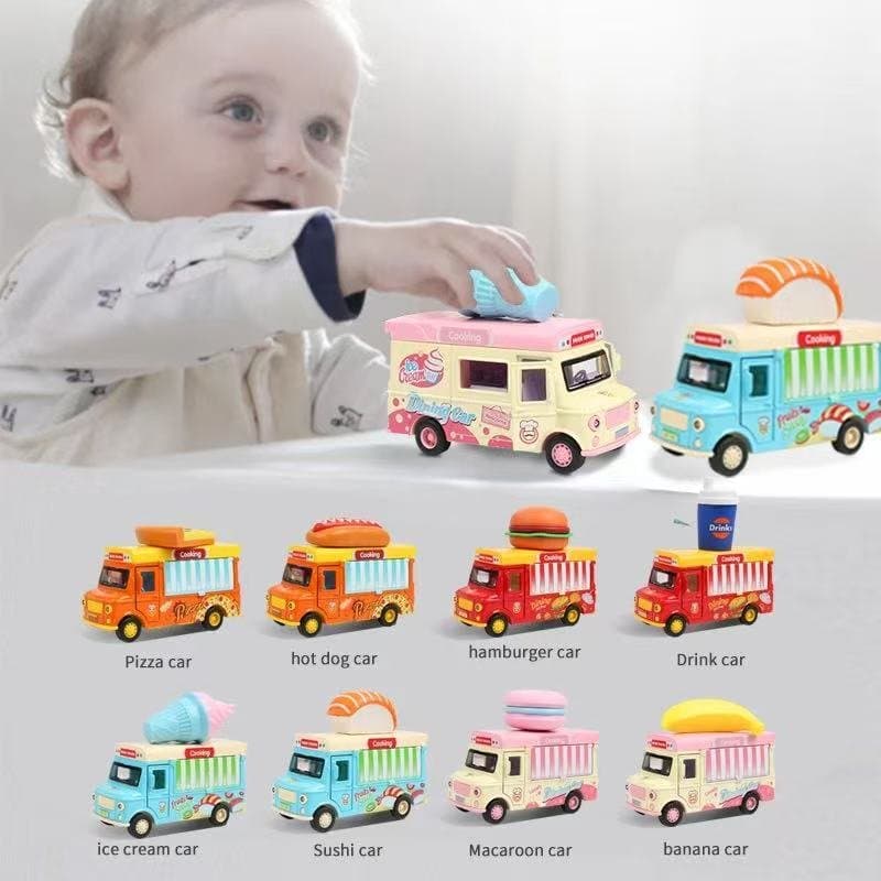 Magnetic Induction Fast Food Truck 1:36 Scale ( Music, Sound & Light ) 5