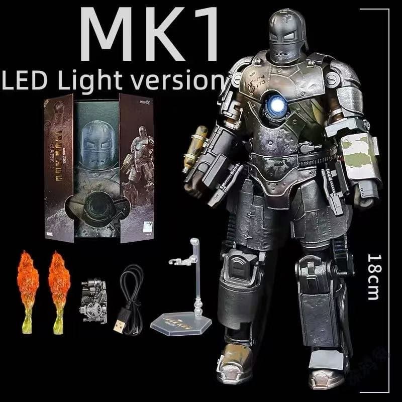ZD Toys Iron Man Mark 1 Lightup Version 4