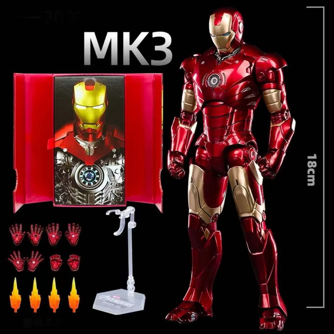 ZD Toys Iron Man Mark 3 Lightup Version 5