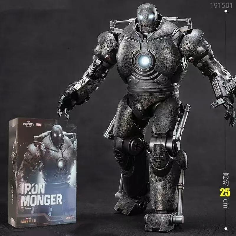 ZD Toys The Infinity Saga 10th Anniversary Iron Monger 1/10 LED Version 2