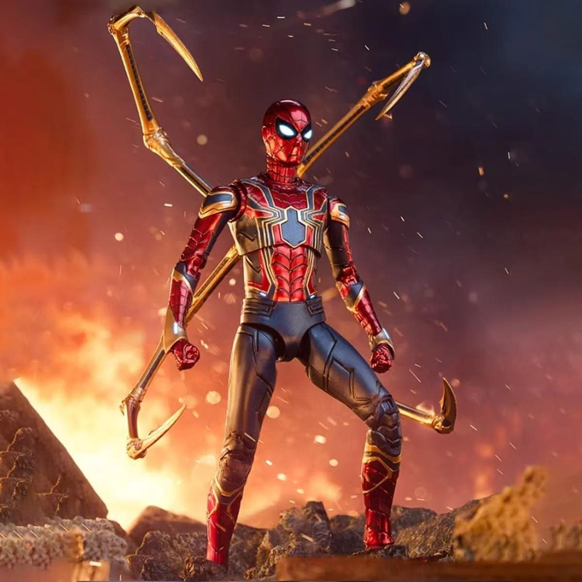 ZD Toys Avengers Infinity War Iron Spider 1/10 5