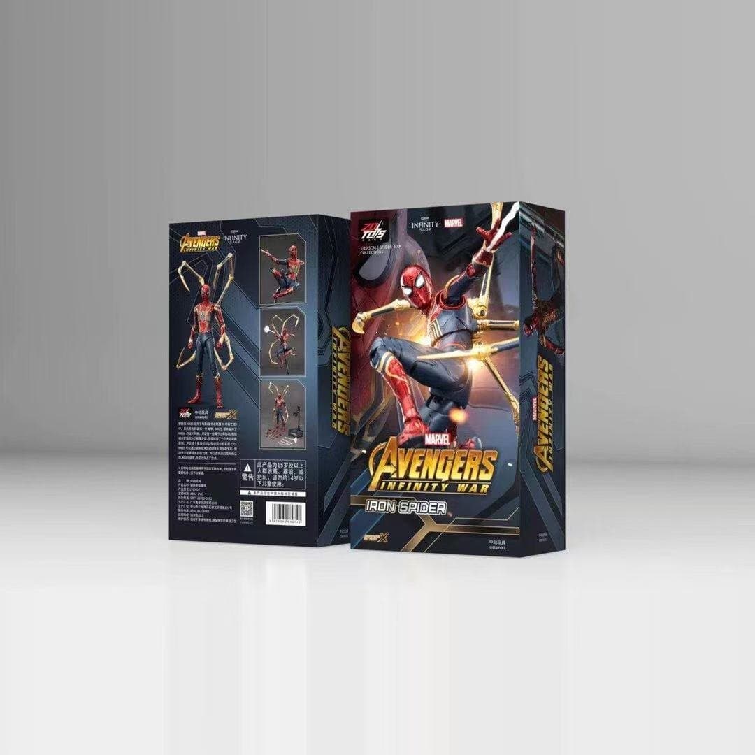 ZD Toys Avengers Infinity War Iron Spider 1/10 7