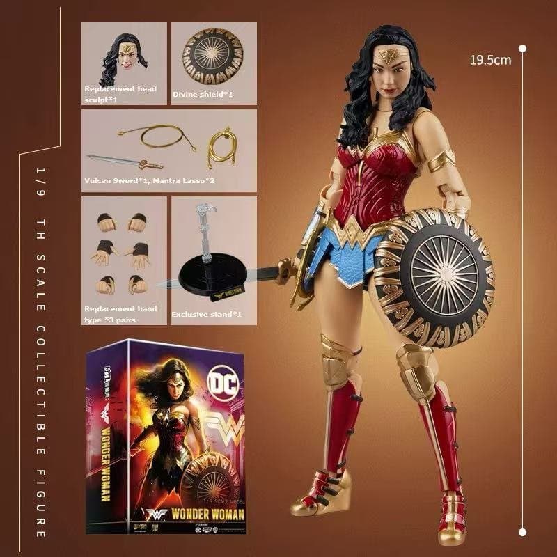 Fondjoy Justice League Wonder Woman DC 1/9 Scale 7