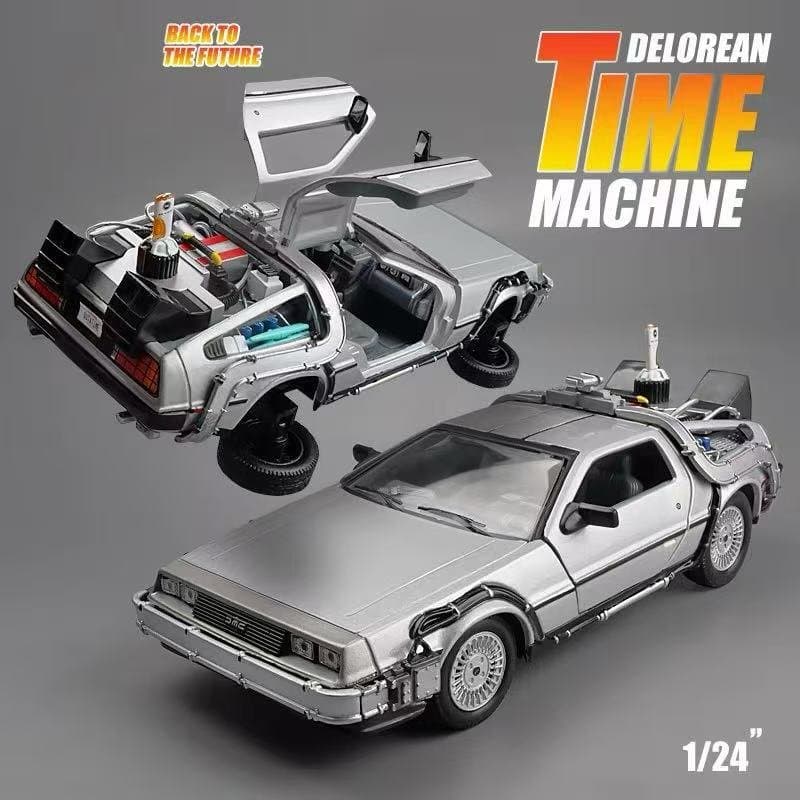 Welly 1:24 Scale Back To The Future Part 2 Time Machine 22441S 2