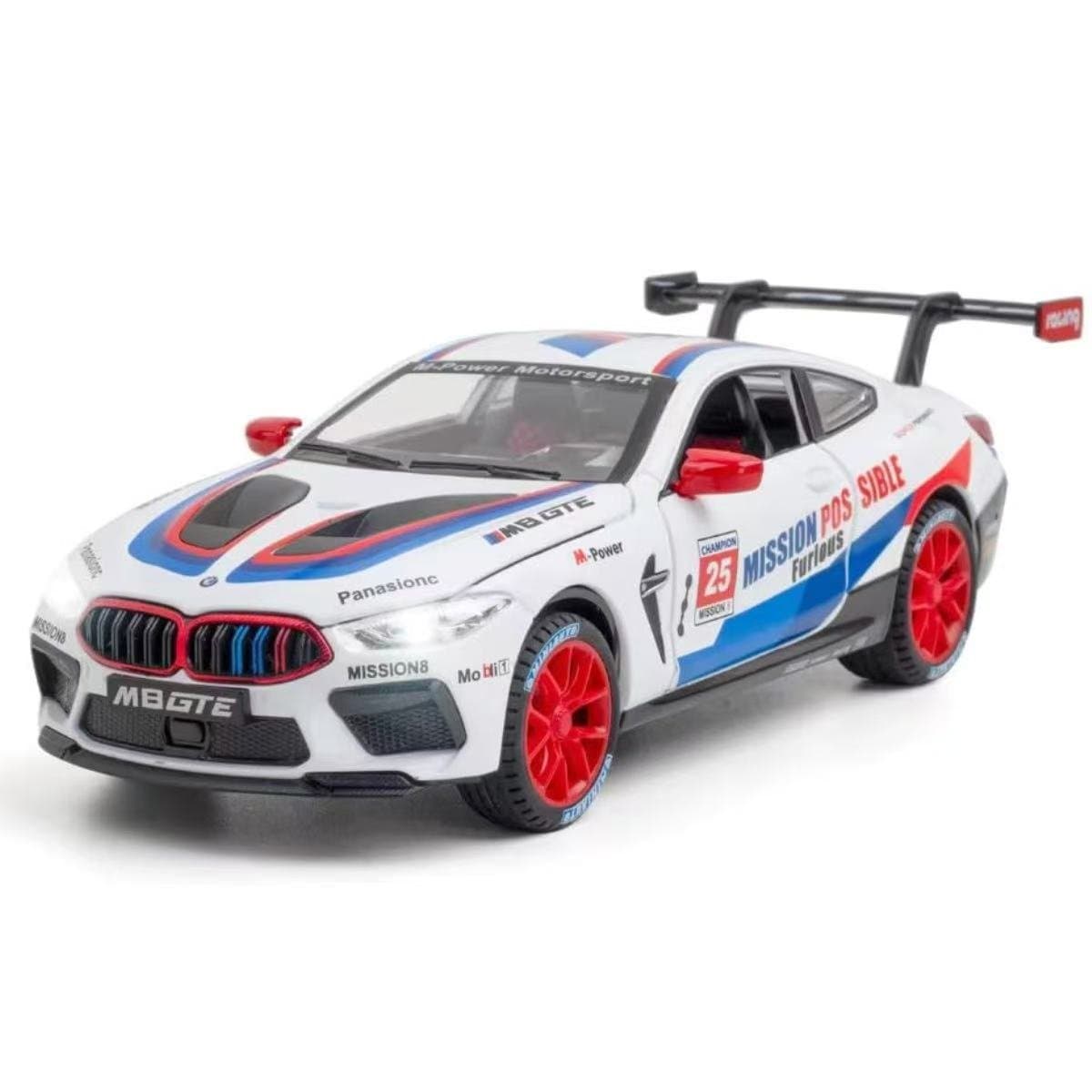 BMW M8 1:24 GTE Miniauto Alloy 1