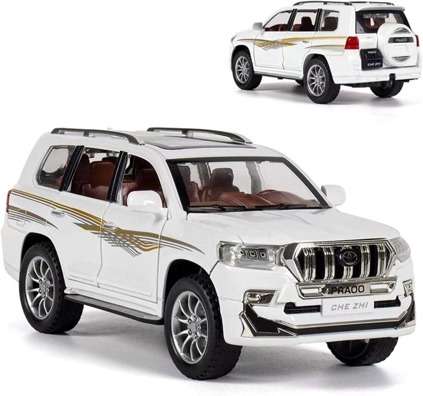 Toyota Prado TX CHE ZHI 1:24 Scale 2