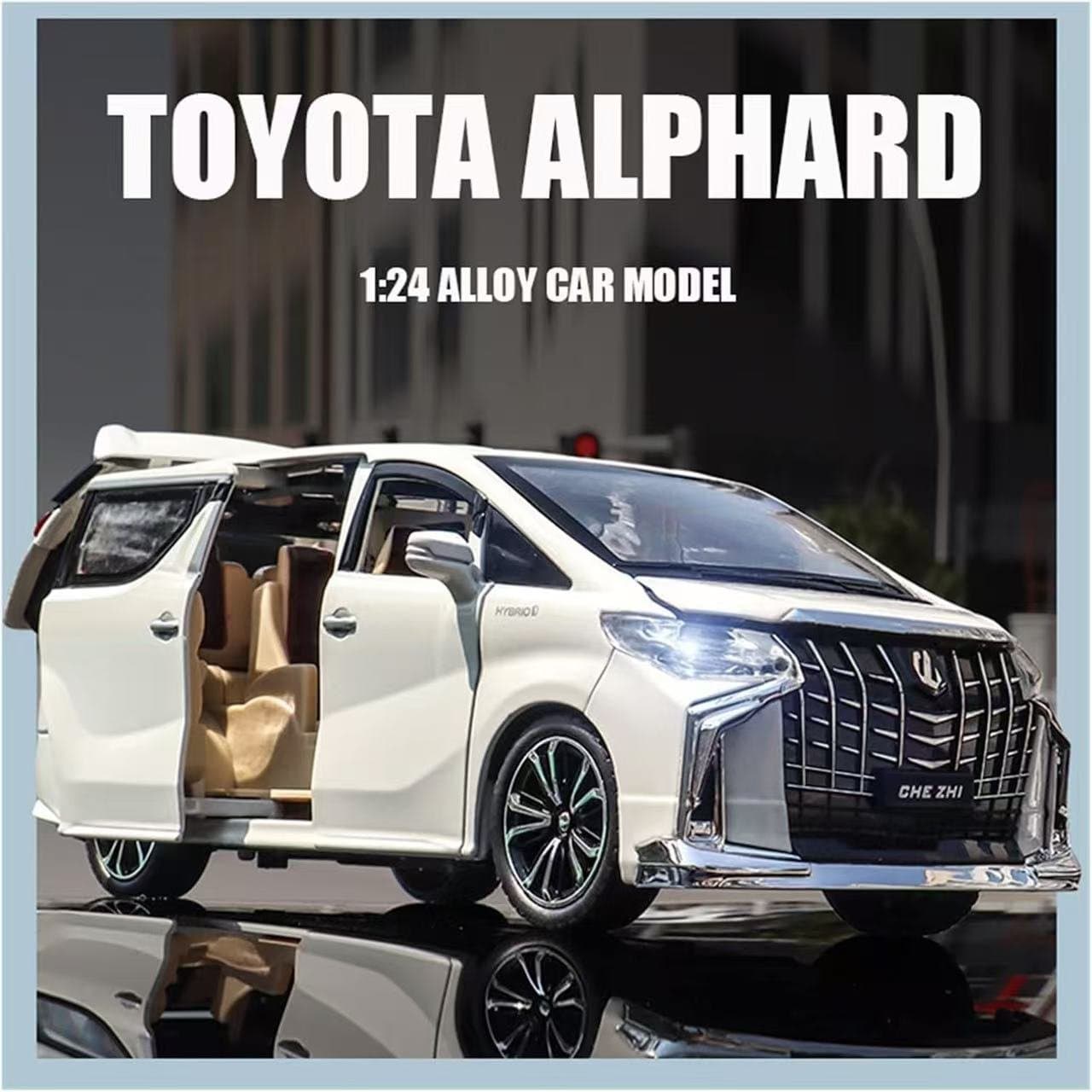 Toyota Alphard 1:24 Scale CHE ZHI 2