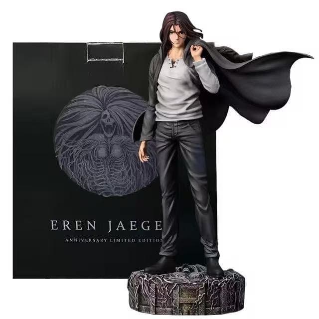 Attack On Titan Eren Jaeger Standing Pose 2 Headed Fig 1