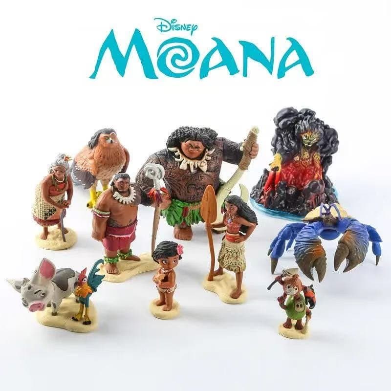 Disney Moana Deluxe Mini Pack Of 10 Pieces 1