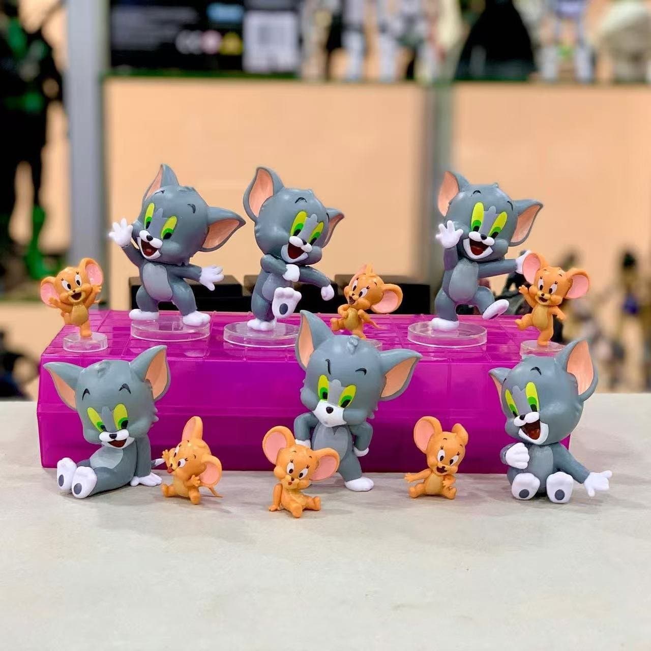 Tom & Jerry Mini Figures QT Collectibles 2