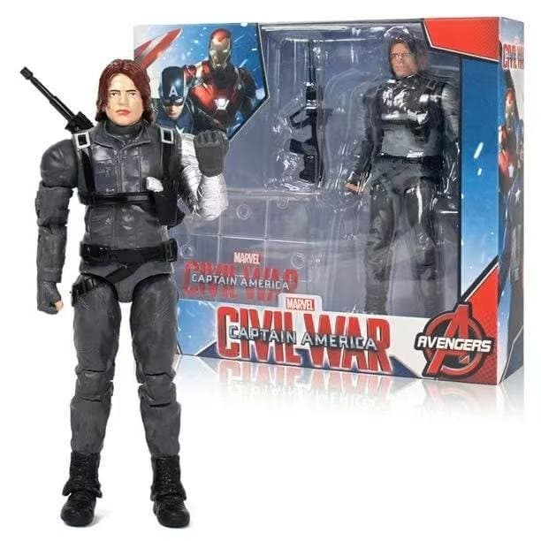 Zd Toys Winter Soldier Bucky Avengers Civil War Figure 3