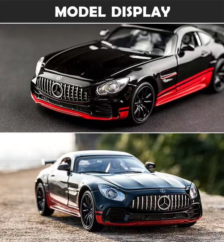 Mercedes Benz AMG GTR Black TY 1:32 Diecast 6
