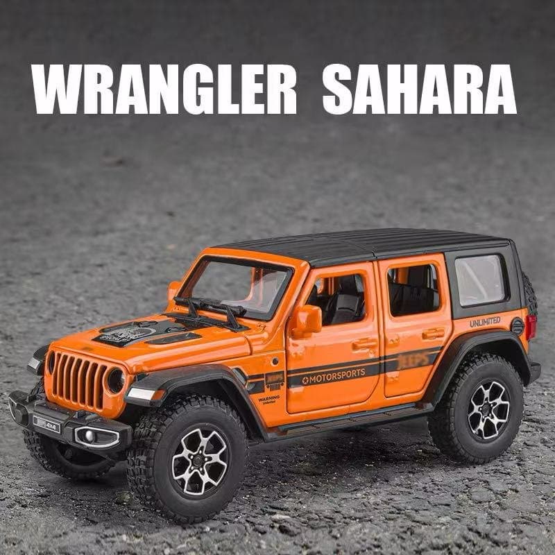 Jeep Wrangler Sahara Jiaye 1:32 Diecast 3