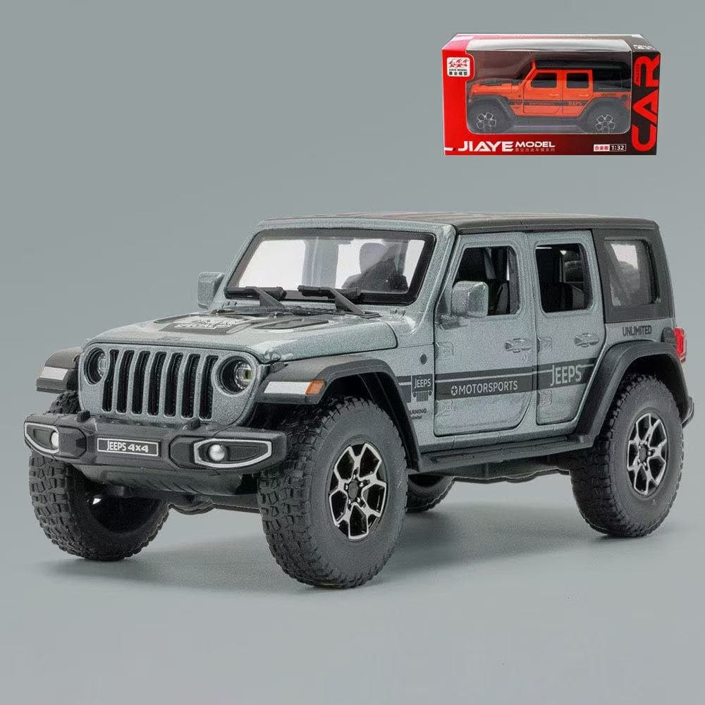 Jeep Wrangler Sahara Jiaye 1:32 Diecast 2
