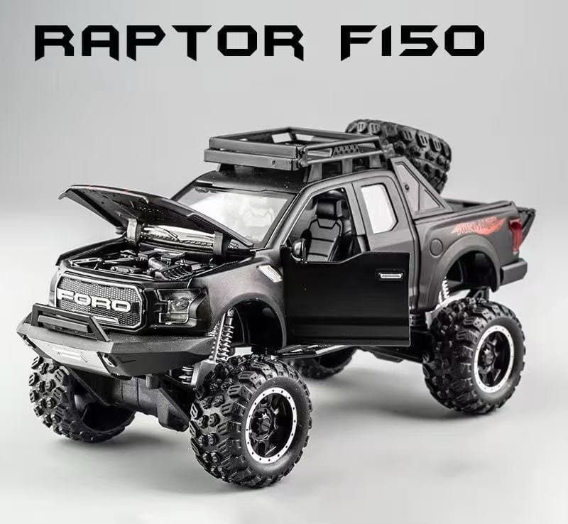 Ford Raptor Big Wheel 150 Miniauto 1:32 Diecast 2