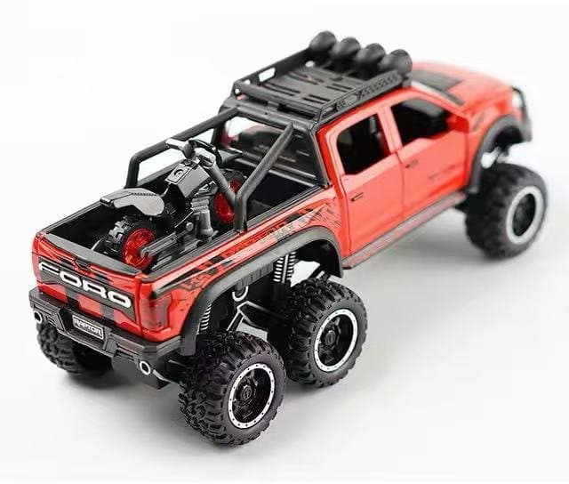 Ford Raptor 6X6 Wheel CHE ZHI 1:32 Diecast 6