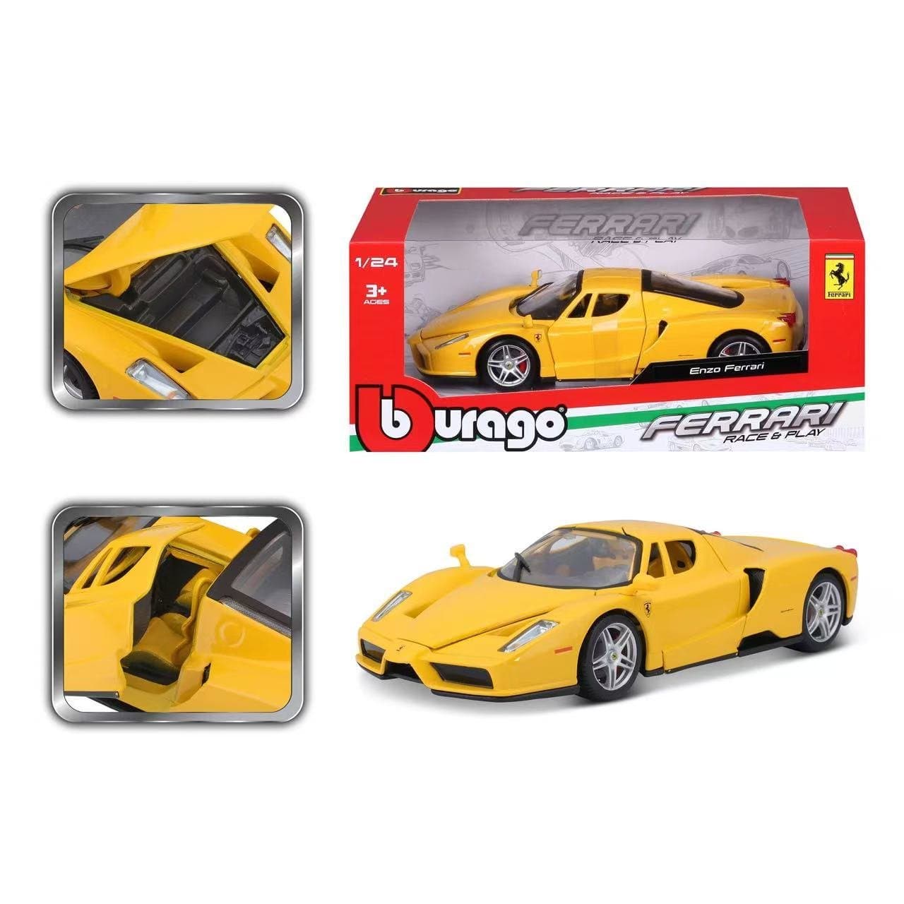 Ferrari Enzo Bburago 26006 1:24 Diecast 5