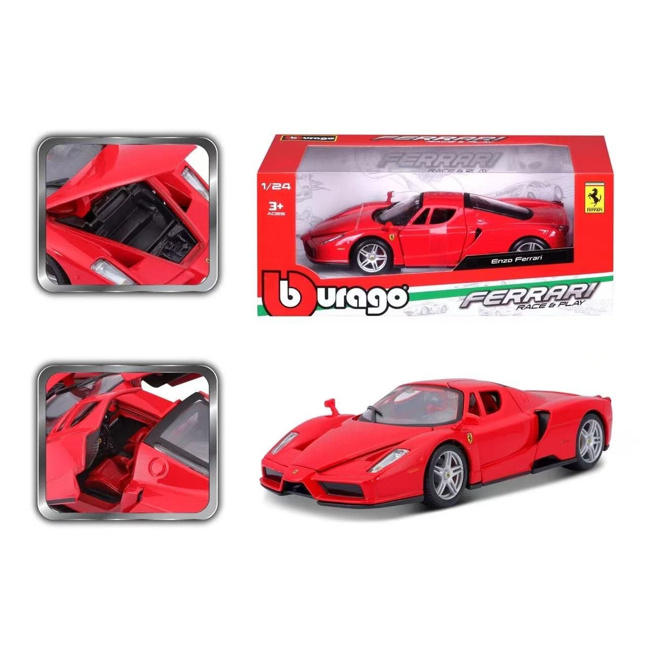 Ferrari Enzo Bburago 26006 1:24 Diecast 7