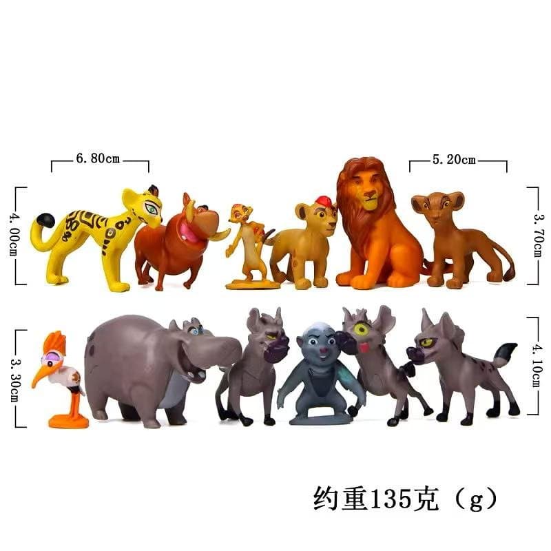 Lion Guard Collectible Mini Pack Of 12 Pieces 4