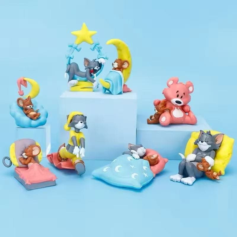 Tom & Jerry Cute Sleeping Mini Figures 2
