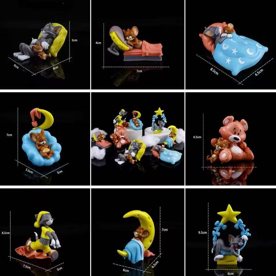 Tom & Jerry Cute Sleeping Mini Figures 4