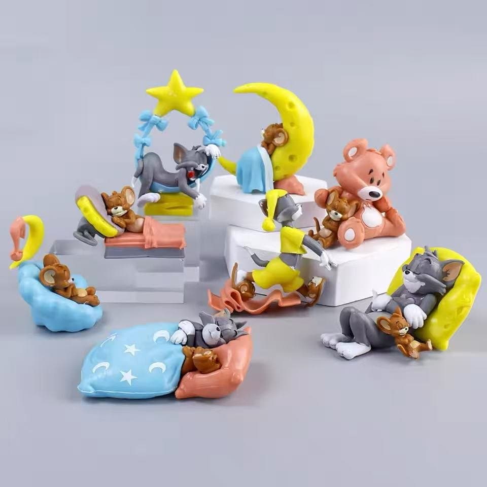 Tom & Jerry Cute Sleeping Mini Figures 5
