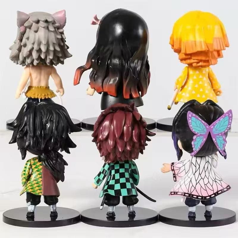 Demon Slayer Mini Pack Of 6 Figures 5