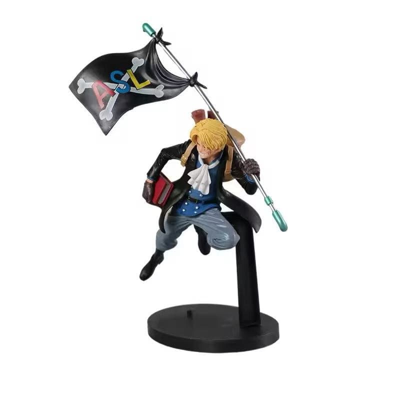 One Piece Sanji Holding Flag Figure 2