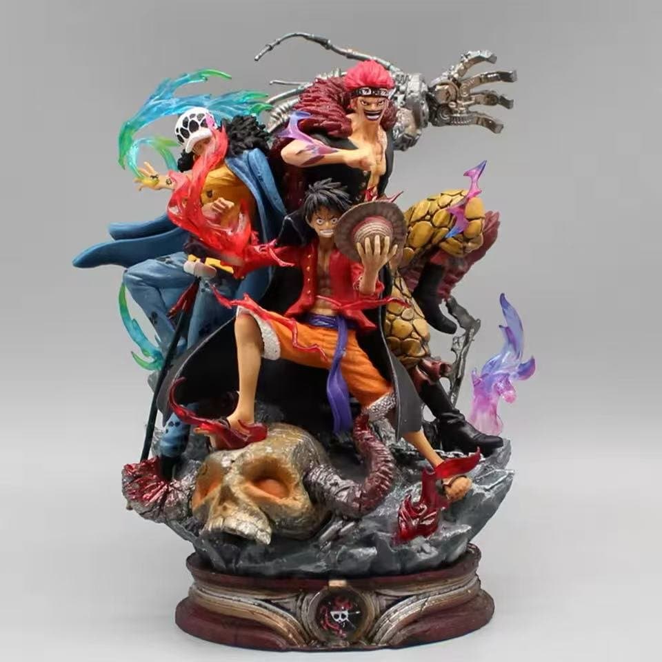 One Piece Super Rookie Three Captain Monkey D. Luffy, Trafalgar D. Water Law & Eustass Kid 2