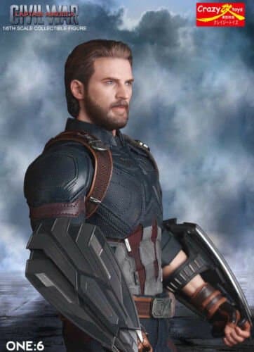 Crazy Toys Captain America 1/6 Scale 5