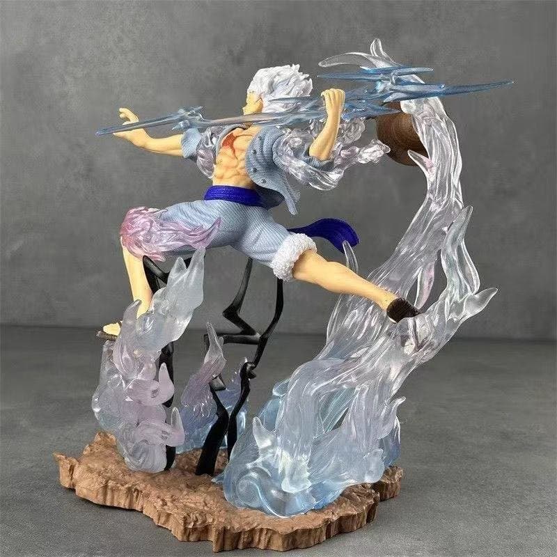 One Piece Luffy Gear 5 Wave 2 Statue 4