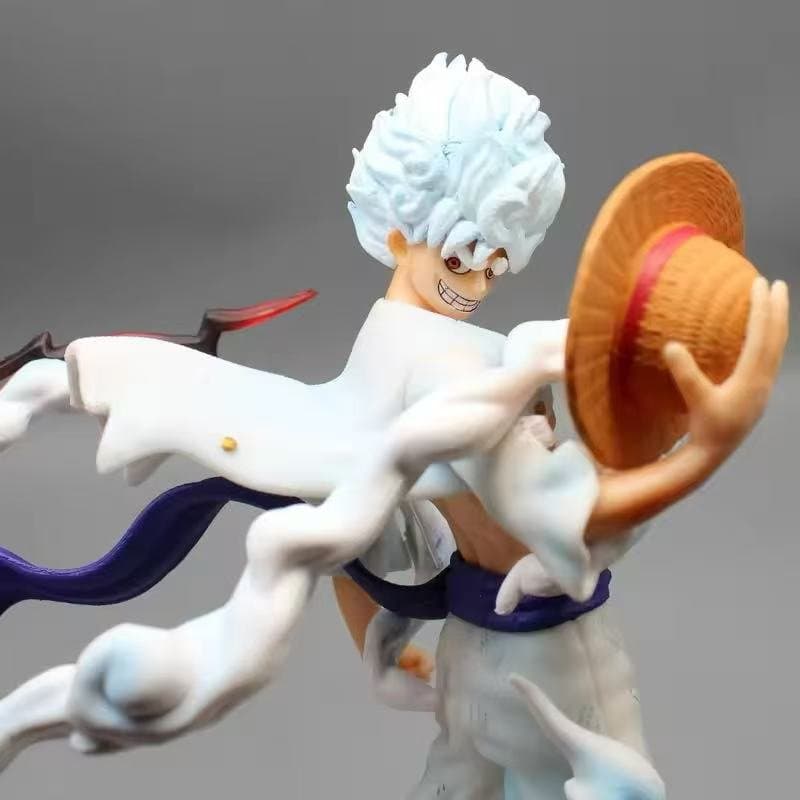 One Piece Luffy Gear 5 Wave 1 Statue 3