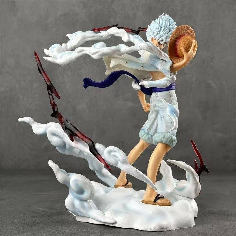 One Piece Luffy Gear 5 Wave 1 Statue 4