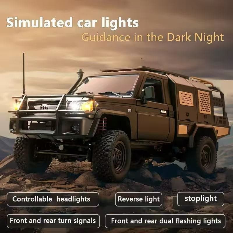 RC MN82S Toyota Licensed Land Cruiser Model 4WD 4
