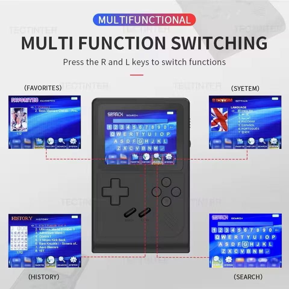 GB300 Handheld Retro Game Console 5