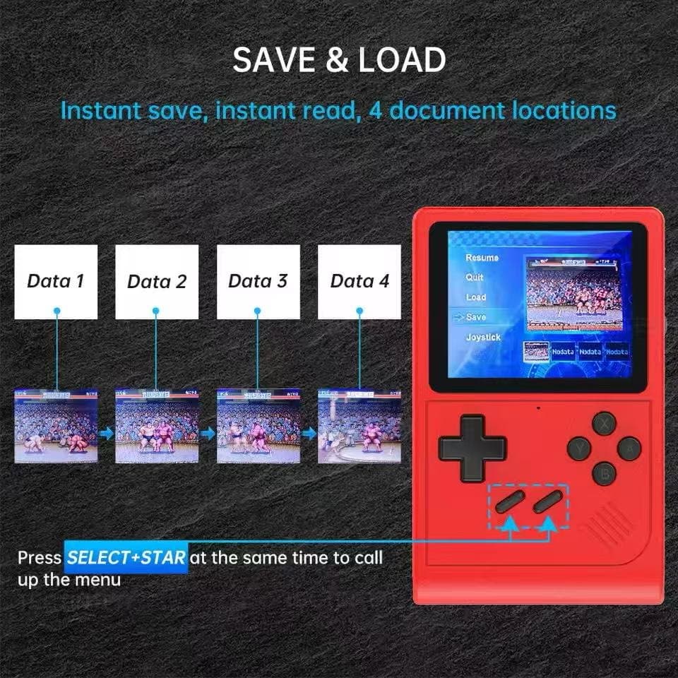 GB300 Handheld Retro Game Console 6